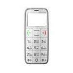 Back Panel Cover for Anconn Senior Phones - Rock Version - Black