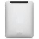 Back Panel Cover for Apple iPad 3G - Black