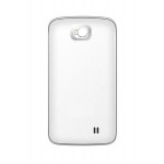 Back Panel Cover For Ambrane A555 White - Maxbhi.com