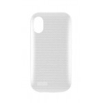 Back Panel Cover For Ambrane A55 White - Maxbhi.com