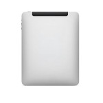 Back Panel Cover For Apple Ipad Wifi Plus 3g Silver - Maxbhi.com