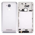 Back Panel Cover For Asus Zenfone 3 Max Zc520tl Silver - Maxbhi Com