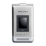 Back Panel Cover for BenQ-Siemens Mobile EF81 - Silver