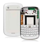 Back Panel Cover for Blackberry Bold Slider - 9900 - White