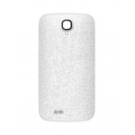 Back Panel Cover For Celkon A407 Silver - Maxbhi.com