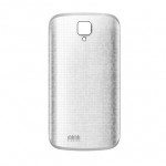 Back Panel Cover For Celkon A409 Silver - Maxbhi Com