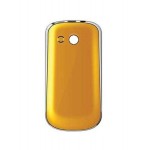 Back Panel Cover For Celkon C555 Yellow - Maxbhi.com