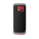 Back Panel Cover For Celkon C609 Black Red - Maxbhi.com