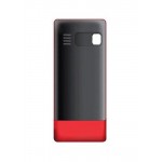 Back Panel Cover For Celkon C669 Black Red - Maxbhi.com