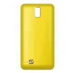 Back Panel Cover For Celkon Colors A42 Yellow - Maxbhi Com
