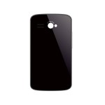 Back Panel Cover For Celkon I4 Black Silver - Maxbhi.com
