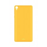 Back Panel Cover For Celkon Q455l Yellow - Maxbhi.com