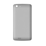 Back Panel Cover For Celkon Q5k Power Grey - Maxbhi.com