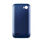 Back Panel Cover For Celkon Trendz Black Blue - Maxbhi.com
