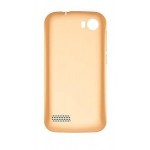 Back Panel Cover For Celkon Trendz Black Gold - Maxbhi.com