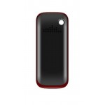Back Panel Cover For Fly Ds188 Black Red - Maxbhi.com