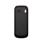 Back Panel Cover For Fly Ds205 Black Red - Maxbhi.com