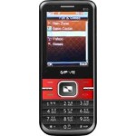 Back Panel Cover for Gfive W10 - Black & Red