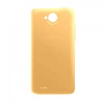 Back Panel Cover For Gigabyte Gsmart Rio R1 Black Yellow - Maxbhi.com