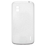Back Panel Cover For Google Nexus 4 8gb White - Maxbhi Com