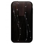 Back Panel Cover for Gresso Mobile iPhone 3GS for Lady - Brown