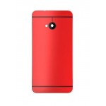 Back Panel Cover For Htc M7 Red - Maxbhi.com