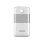 Back Panel Cover For Htc Status Silver - Maxbhi.com
