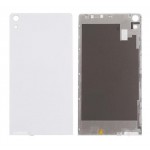 Back Panel Cover For Huawei Ascend P6 With Dual Sim White - Maxbhi Com