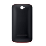 Back Panel Cover For Iball Andi 3.5kke Super Black - Maxbhi.com
