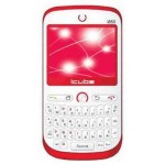 Back Panel Cover for Icube i850 - White & Red