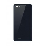 Back Panel Cover For Intex Aqua Desire Black - Maxbhi.com