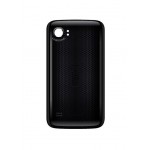 Back Panel Cover For Intex Aqua Flash Black - Maxbhi.com