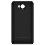 Back Panel Cover For Intex Aqua Glow Black - Maxbhi Com
