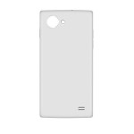 Back Panel Cover For Intex Aqua Hd White - Maxbhi.com