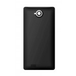 Back Panel Cover For Intex Aqua N17 Black - Maxbhi.com