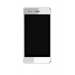 Back Panel Cover For Intex Aqua Q2 White - Maxbhi.com
