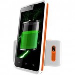 Back Panel Cover For Intex Aqua R4 White - Maxbhi.com