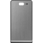 Back Panel Cover For Intex Aqua V4 Black - Maxbhi Com