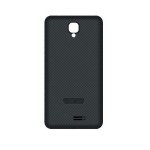 Back Panel Cover For Intex Aqua V Plus Black - Maxbhi.com