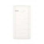 Back Panel Cover For Intex Cloud 3g Candy Silver - Maxbhi.com