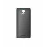 Back Panel Cover For Intex Cloud N12 Plus Black - Maxbhi.com