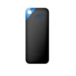Back Panel Cover For Intex Fame 301 Black Blue - Maxbhi.com