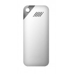 Back Panel Cover For Intex Fame 301 White Grey - Maxbhi.com