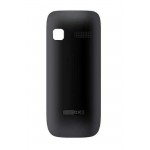Back Panel Cover For Intex Hero Plus Black - Maxbhi.com
