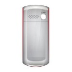 Back Panel Cover For Intex In 009t Flash White Red - Maxbhi.com