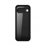 Back Panel Cover For Intex Mega 8 Black - Maxbhi.com