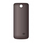 Back Panel Cover For Intex Platinum Curve Black - Maxbhi.com
