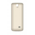 Back Panel Cover For Intex Platinum Curve Ivory - Maxbhi.com