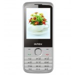 Back Panel Cover for Intex Slimzz - Silver