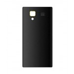 Back Panel Cover For Intex Turbo Berry Black - Maxbhi.com